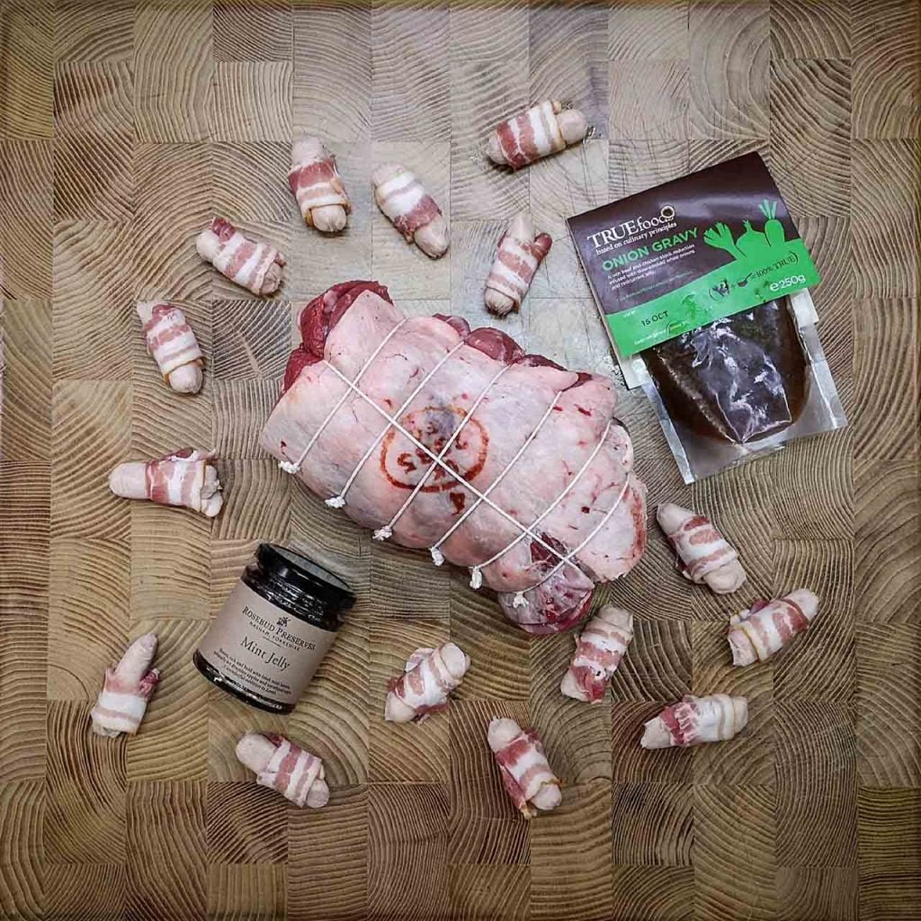 Rolled Lamb Leg Roast Box